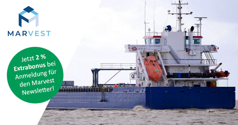 Digitales Crowdinvestment in FL Levante Schiffsbeteiligung - Jetzt 2% Extrazinsen sichern bei Anmeldung für den Marvest-Newsletter